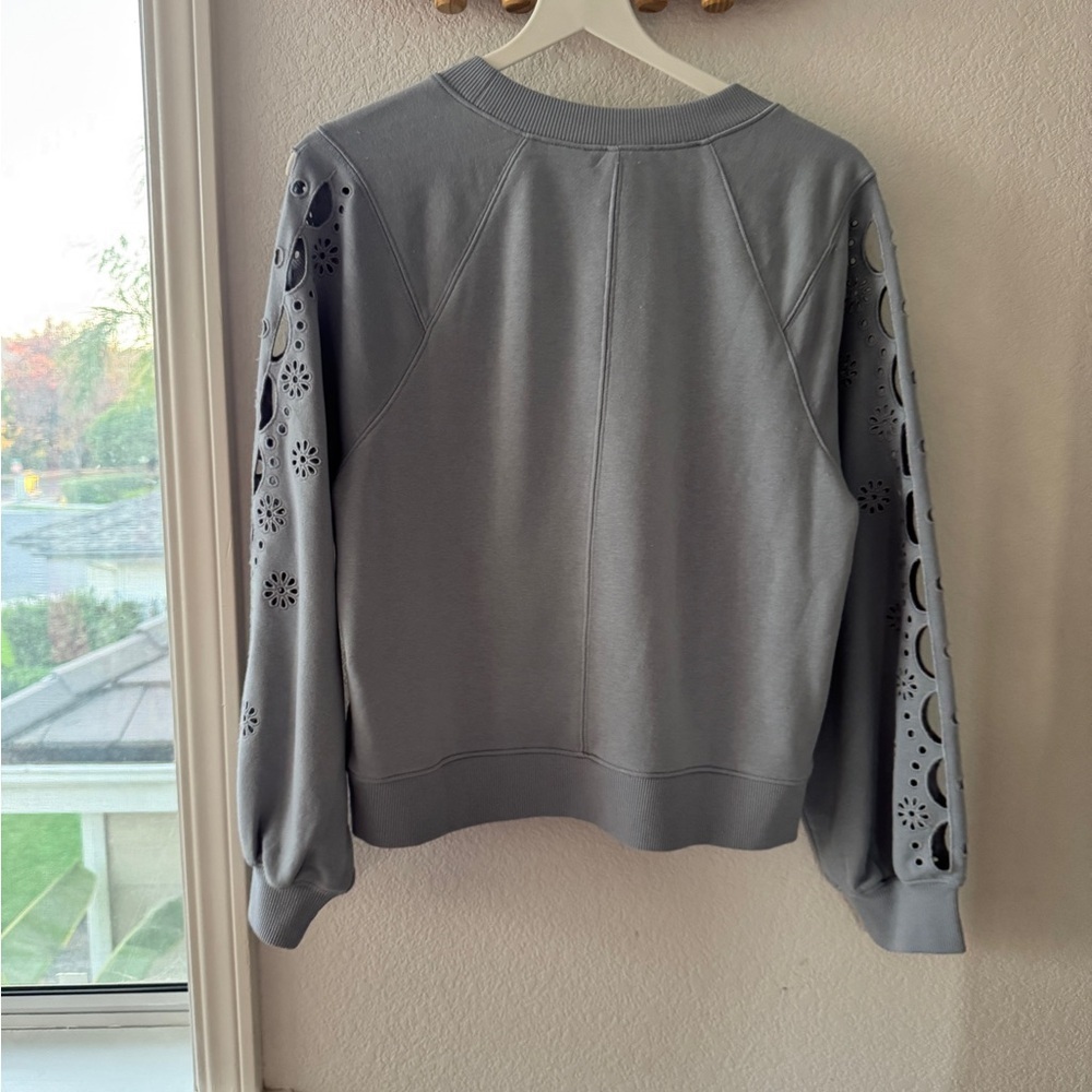 Splendid Jolie Eyelet sweatshirt - Picture 5 of 5